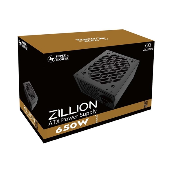 Nguồn máy tính SuperFlower ZILLION DB 650W 80 Plus Bronze SF-650Z12DB