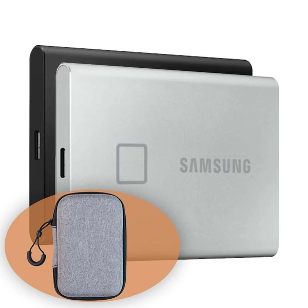 Ổ cứng di động SSD 500GB Samsung T7 Touch 1050MB/s MU-PC500