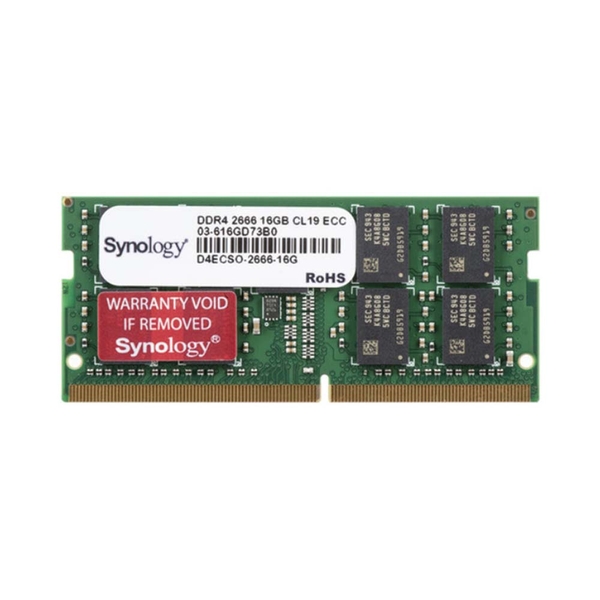 Ram Server NAS Synology 16GB 2666MHz DDR4 ECC SO-DIMM D4ECSO-2666-16G