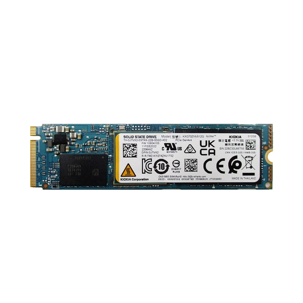 SSD Kioxia (TOSHIBA) XG7 512GB M.2 PCIe Gen4 x4 BiCS FLASH KXG70ZNV512G