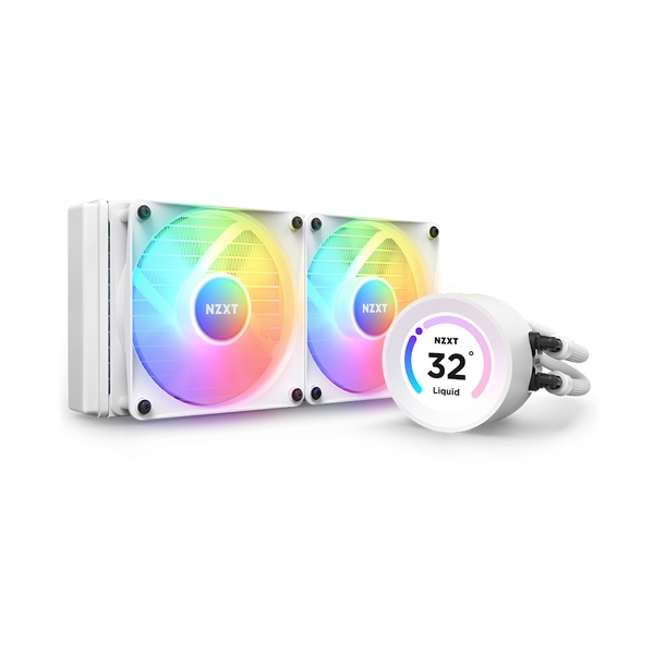 Tản nhiệt nước AIO NZXT Kraken Elite 280 RGB White RL-KR28E-W1