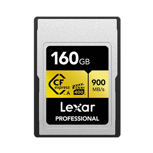 Thẻ nhớ CFexpress Lexar Professional 160GB Type A GOLD Series LCAGOLD160G-RNENG