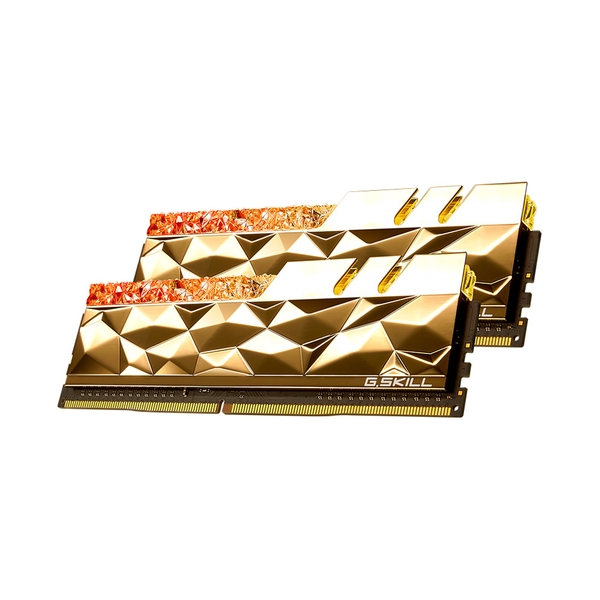 Ram PC G.SKILL Trident Z Royal Elite Gold RGB 16GB 3600MHz DDR4 (8GBx2) F4-3600C16D-16GTEGC