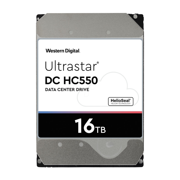 HDD WD Ultrastar HC550 16TB 3.5 inch SATA Ultra 512E SE HE14 512MB Cache 7200RPM WUH721816ALE6L4