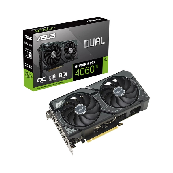 VGA Asus GeForce RTX 4060 Ti SSD OC Edition 8GB GDDR6 DUAL-RTX4060TI-O8G-SSD