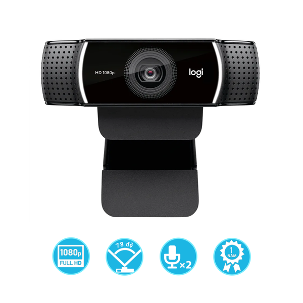 Webcam máy tính Logitech Pro HD C922 960-001090