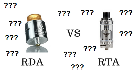 Phân biệt các dòng tank - Thế nào là RTA hay RDA , RDTA ? (ƯU ĐIỂM & NHƯỢC ĐIỂM)