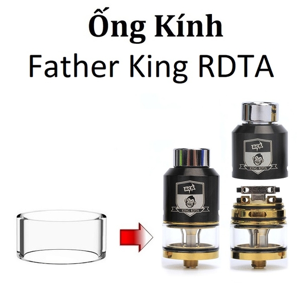 Ống Kính Thủy Tinh Cho Buồng Đốt Father King RDTA