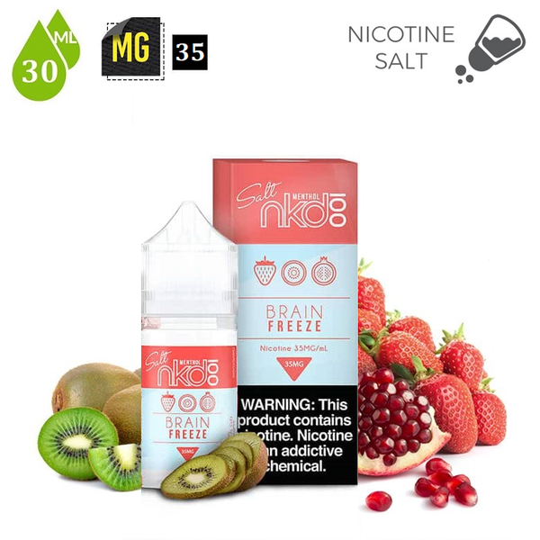 Tinh Dầu Salt Nic NKD100 (35mg / 30ml) - (#MENTHOL - Brain Freeze)