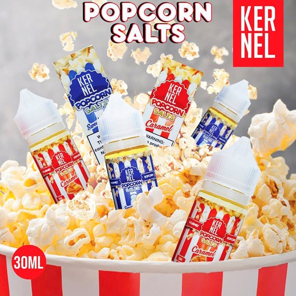 Tinh Dầu Salt Nic KERNEL PopCorn Salts (25mg / 30ml) (Sweet & Salty)