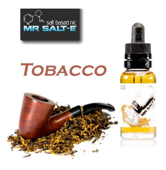 Tinh Dầu Vape Salt Nic MR.SALT-E (45mg / 30ml) - (#5 Tobacco - Hương vị thuốc lá đậm)