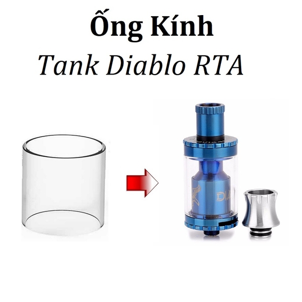 Ống Kính Thủy Tinh Cho Buồng Đốt Diablo RTA