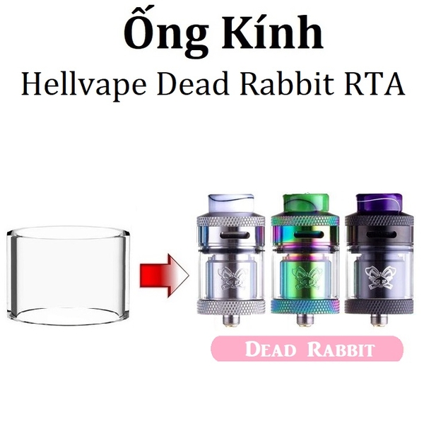Ống Kính Thủy Tinh Cho Buồng Đốt Hellvape Dead Rabbit RTA
