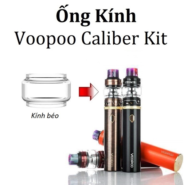 Ống Kính Thủy Tinh Cho Buồng Đốt Voopoo Caliber Kit