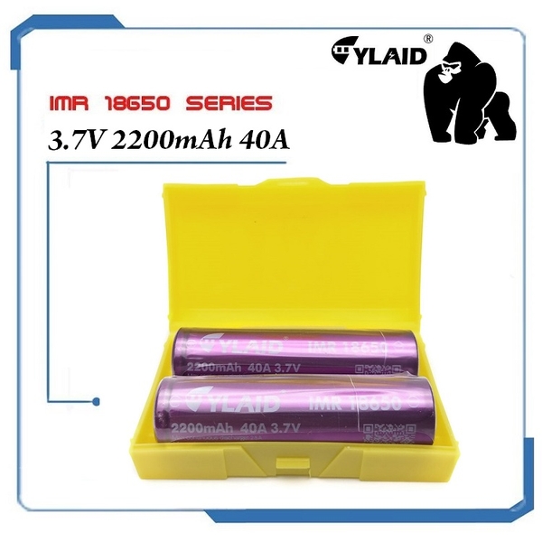 Pin 18650 CYLAID IMR 3.7v 2200mAh 40A (Hàng Authentic)