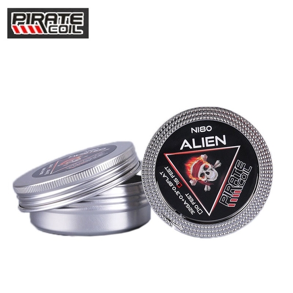 ⚡️Alien⚡️ Dây Quấn Coil PIRATE-COIL NI80 (15 feet) - Hộp Thiếc - Dây dẫn nhiệt DIY, build coil, trở