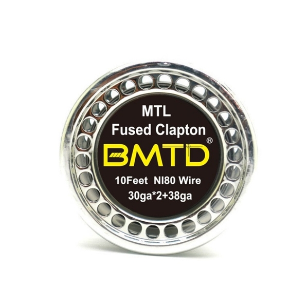 ⚡️ 30Ga*2+38Ga ⚡️ Dây Quấn Coil MTL Fused Clapton BMTD Ni80 (10ft) - Dây dẫn nhiệt DIY, build coil, trở