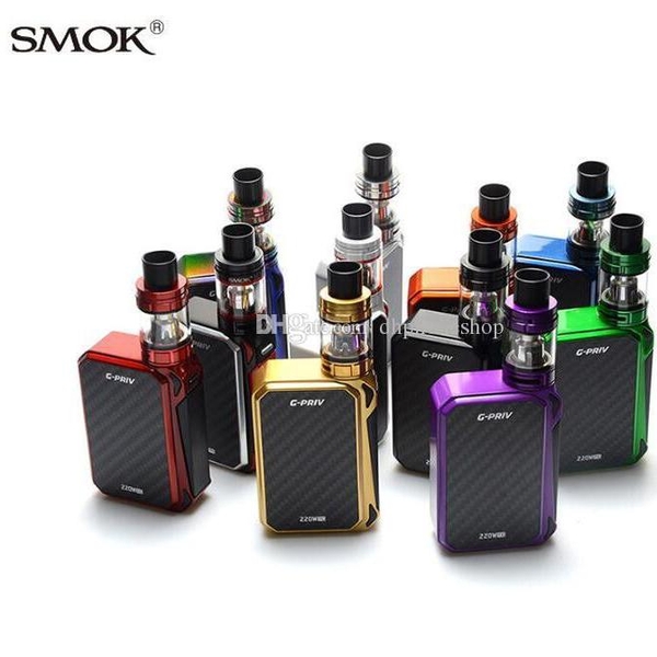 Box Mod SMOK G-PRIV 220W Touch Screen Starter Kit - Hàng Authentic