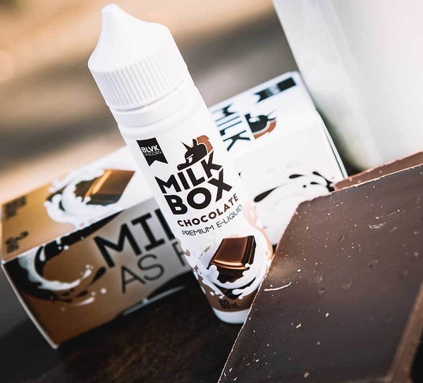 Tinh Dầu Vape BLVK MILK-Box (3MG/60ML) - (MILK-Chocolate - Sữa Sô-cô-la)