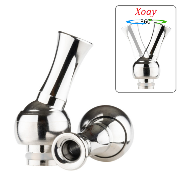 Đầu Driptip 510 Stainless Steel Xoay 360 độ Chống Văng #1427