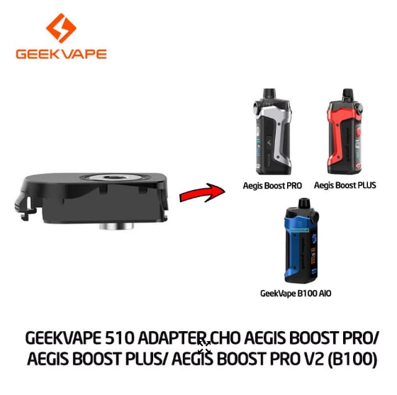 Adapter For Aegis Boots Plus/ Aegis Boots Pro / Aegis Boots Pro v2 (B100) - Đế Chuyển Đổi Tank 510