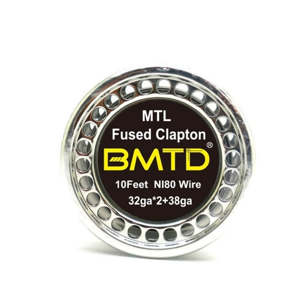 ⚡️ 32Ga*2+38Ga ⚡️ Dây Quấn Coil MTL Fused Clapton BMTD Ni80 (10ft) - Dây dẫn nhiệt DIY, build coil, trở