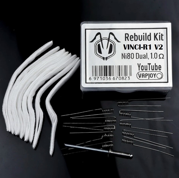 Bộ Rebuild Kit VINCI-R1 V2 1.0ohm Ni80 Dual - Rebuild occ cho VINCI-R1 V2 1.0Ω - Hàng chính hãng (RBGNP15)