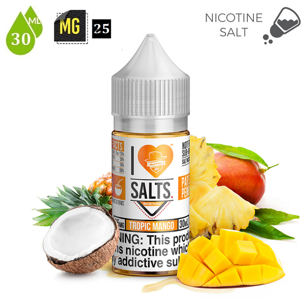 Tinh Dầu I LOVE SALTS Nic (25mg / 30ml) - (Tropic Mango)