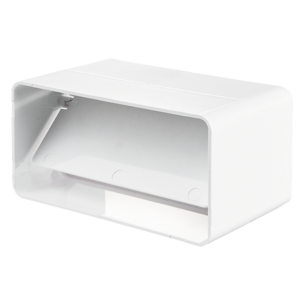 Nối ống nhựa chữ nhật có van chắn gió ngược - FKVK 220*90