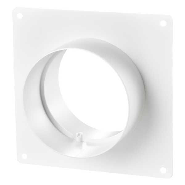 Mặt bích vuông - ống tròn - RVP 100