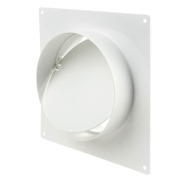 Mặt bích vuông - Van chống gió ngược - RVPK 100