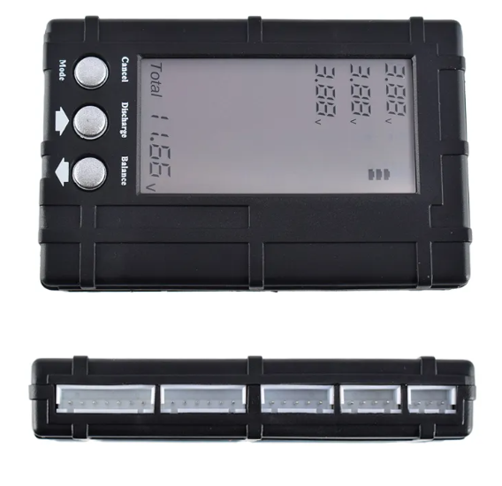 Máy Cân Bằng Pin 3 Trong 1 LiPo/LiFe 2-6S màn hiển thị LCD