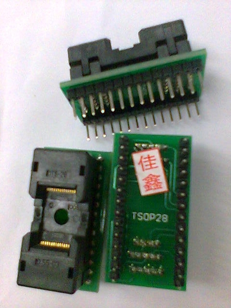 Đế nạp chip TSOP28 TSOP28 sang DIP28 SA430T TU1