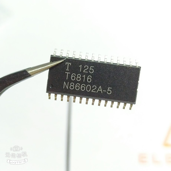 Chip panel điều hòa T6816 SOP-28 cũ nguyên bản