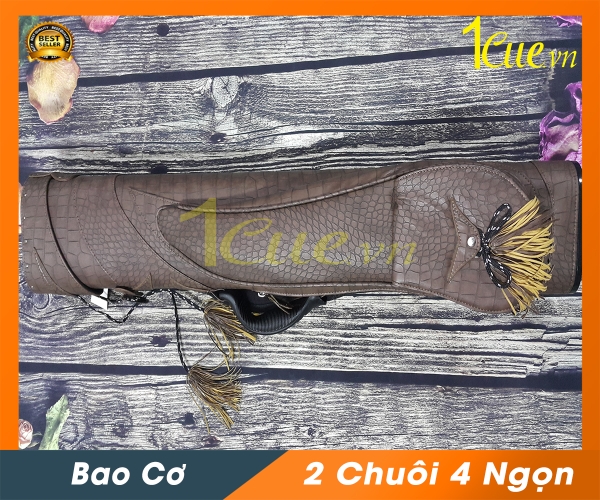 Bao Cơ Bi-a Nâu 2x4 | 1Cue.vn