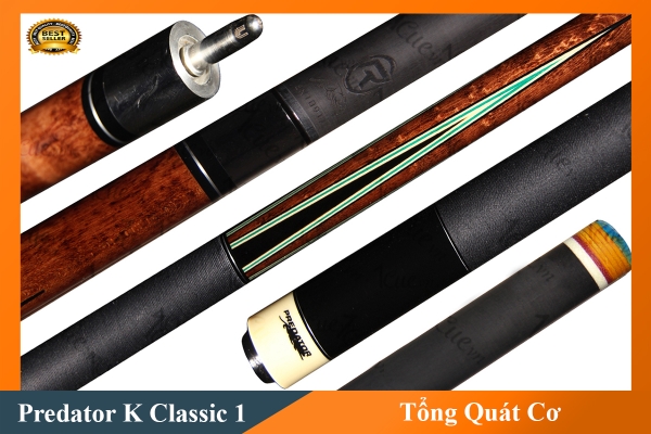 Cơ, Gậy Bi-a Predator K Classic 01 Ngọn Revo | 1Cue.vn