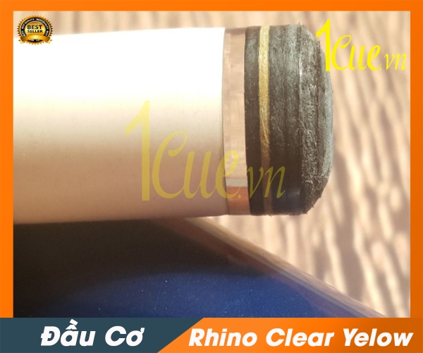 Đầu Cơ Bi a Rhino Clear Yellow | 1Cue.vn