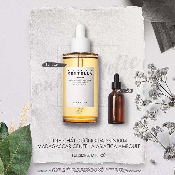 SERUM SKIN1004 MADAGASCAR CENTELLA ASIATICA AMPOULE Cũi Cosmetic