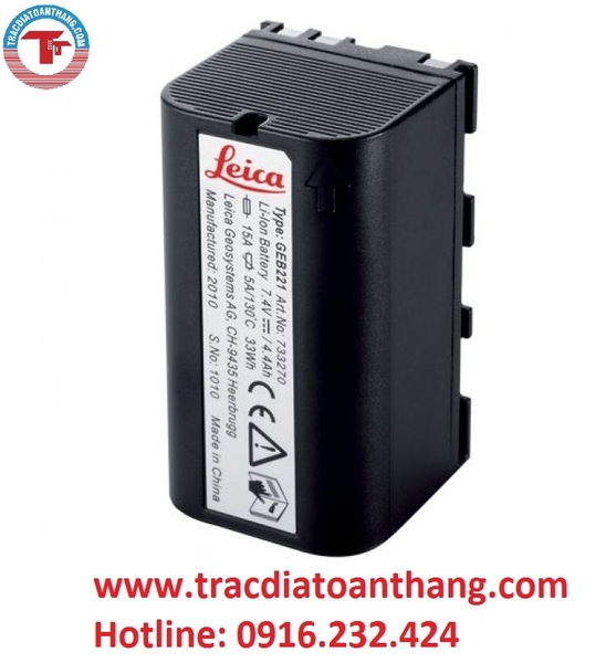 PIN MÁY TOÀN ĐẠC LEICA TS GEB221