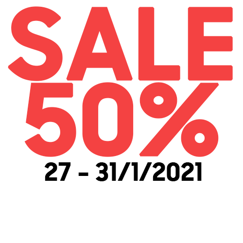 50% OFF - Sale đậm đầu năm