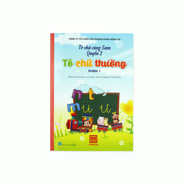 Vở ô ly có mẫu chữ của Văn phòng phẩm Hồng Hà