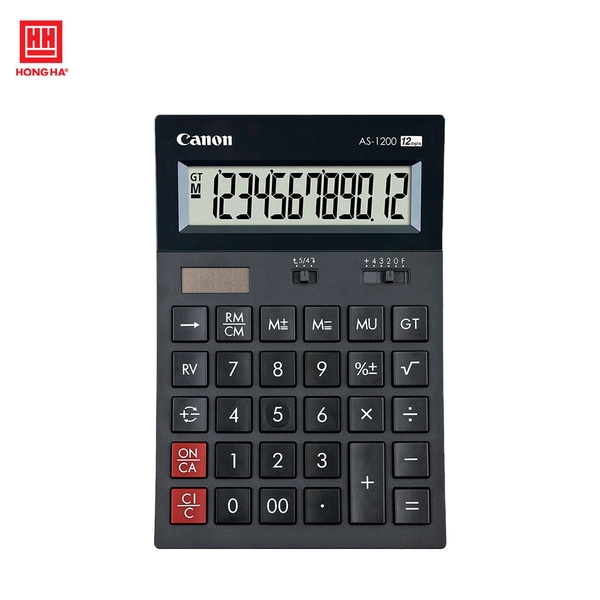 Máy tính để bàn Canon Calculator AS-1200 ASA HB - 85943