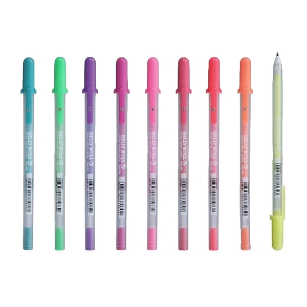 Bút Gel mực dạ quang Sakura Gelly Roll MoonLight 10