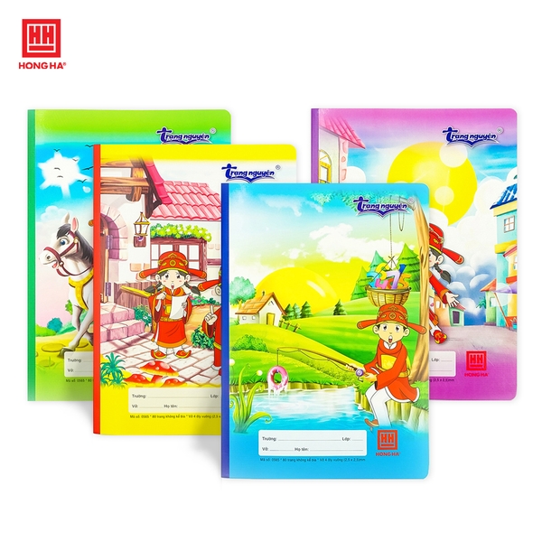 Vở 4 Ô ly 80 trang Hồng Hà School Trạng nguyên - 0565