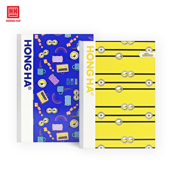 Vở kẻ ngang 200 trang Hồng Hà Study Minions A4 - 1455