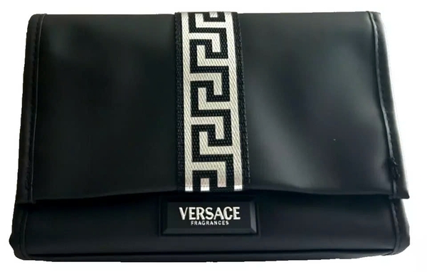 GWP Versace Black Pouch Clutch Travel Bag/Grey (22 x 16 x cm