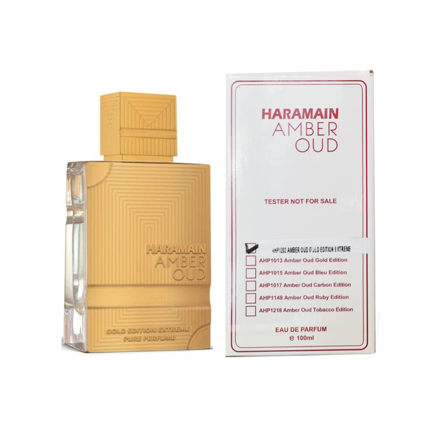 Al Haramain Amber Oud Gold Edition Extreme Pure Perfume 100ml TESTER BLANC