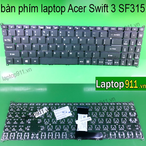 bàn phím laptop acer Swift 3 SF315