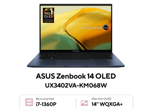 Bàn phím laptop Asus Zenbook 14 Oled UX3402va-KM068w