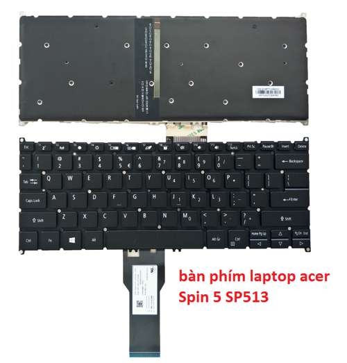 bàn phím laptop acer Spin 5 SP513